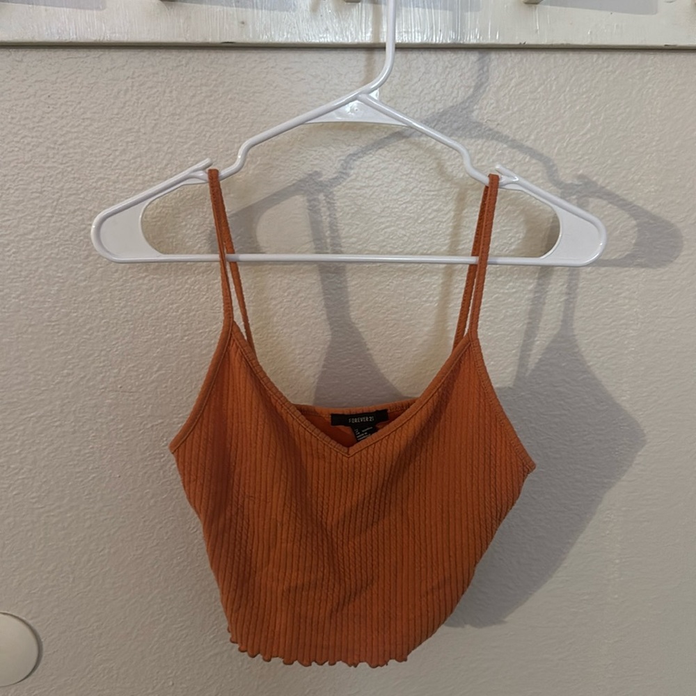 Forever 21 lettuce trim crop